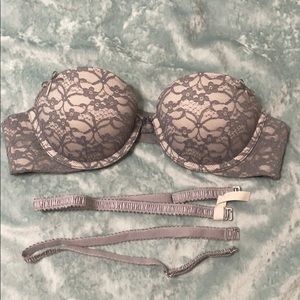 Aerie strapless push up bra